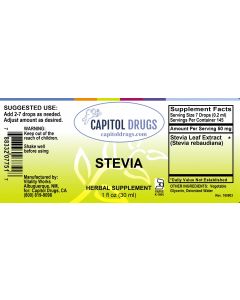 Vitality Works (Capitol Drugs Private Label) Stevia 1oz