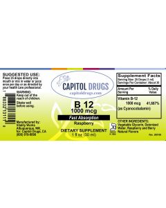 Vitality Works (Capitol Drugs Private Label) Vitamin B12 Drops 1000 Mcg/Ml Liquid Sublingual