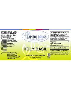 Vitality Works (Capitol Drugs Private Label) Holy Basil Liquid Extract