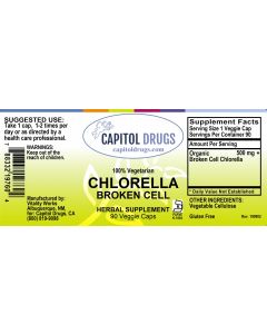 Vitality Works (Capitol Drugs Private Label) Chlorella Powder Capsules