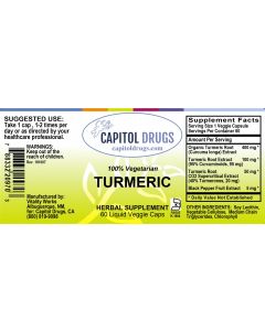 Vitality Works (Capitol Drugs Private Label) Turmeric Liquid Capsules