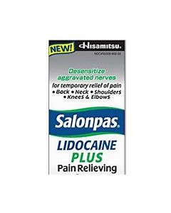 SALONPAS LIDOCAINE PLUS PAIN RELIEVING CREAM 