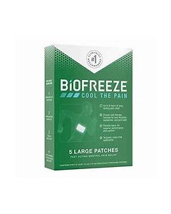 BIOFREEZE LARGE PATCHES