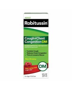 ROBITUSSIN MAX STRENGTH DM BERRY 8 oz