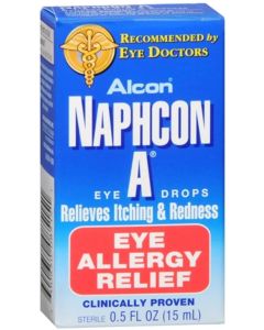 NAPHCON A ALLERGY RELIEF EYE DROPS