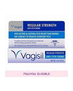 VAGISIL REGULAR STRENGTH CREAM