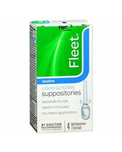 FLEET LIQUID GLYCERIN SUPPOSITORIES