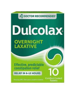 DULCOLAX Overnight Laxative 10
