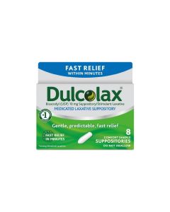 DULCOLAX Medicated Laxative Suppository