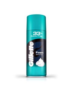 GILLETTE FOAMY SENSITIVE SHAVE FOAM 