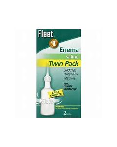 FLEET SALINE ENEMA 2 pack