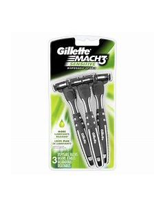 GILLETTE MACH 3 SENSITIVE DISPOSABLE RAZORS