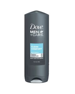 DOVE MEN + CARE CLEAN COMFORT BADY + FACE WASH  400ML