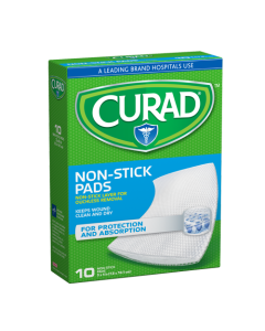 CURAD NON-STICK PADS MED