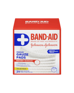 BAND-AID GAUZE PADS 2X2 in