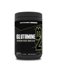NutraBio GLUTAMINE 500GRAMS