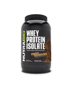 NutraBio WHEY PROTEIN ISOLATE DUTCH CHOCOLATE