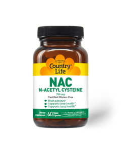 Country Life NAC 750mg 60vc   