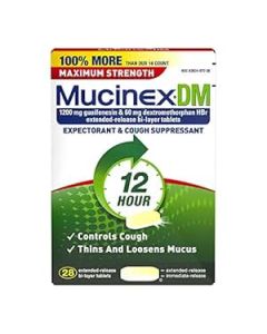 MUCINEX DM MAX STRENGTH 12 HOUR