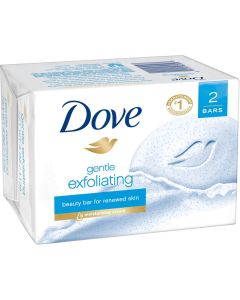 DOVE GENTLE EXFOLIATING BAR  2 PACK