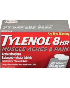 TYLENOL 8HR MUSCLE ACHES & PAIN
