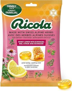 RICOLA COUGH DROPS HONEY LEMON ECHINACEA
