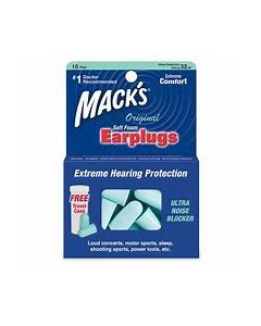 MACK'S ORIGINAL SOFT FOAM EARPLUGS