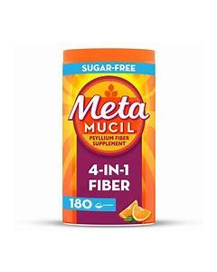 METAMUCIL 4-in-1 Fiber Orange Flavor packets