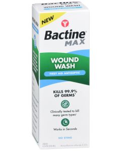 BACTINE MAX WOUND WASH