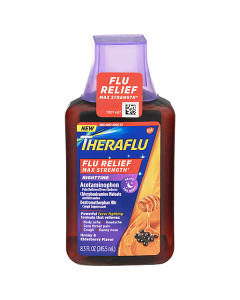 THERAFLU RELIEF MAX STRENGTH HONEY ELDERBERRY 