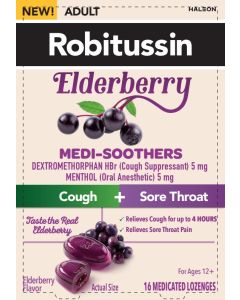 ROBITUSSIN ELDERBERRY MEDI-SOOTHERS