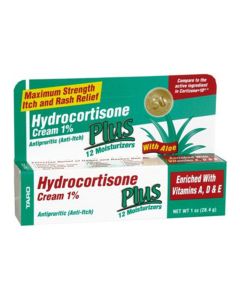 HYDROCORTISONE PLUS CREAM 1%