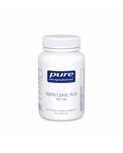 Pure Encapsulation  Alpha Lipoic Acid 100mg 120 Caps