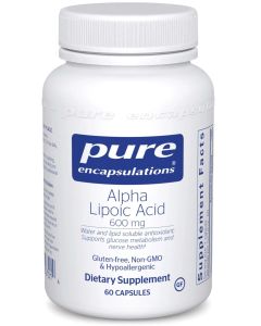 Pure Encapsulation Alpha Lipoic Acid 600mg 60c