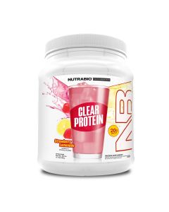 NutraBio CLEAR WHEY PROTEIN IOLATE STRAWBERRY LEMONADE