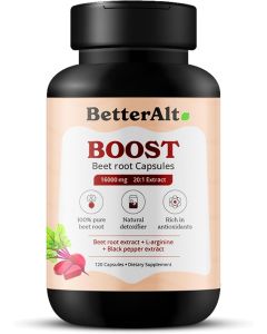 BetterAlt Beetroot Caps 120C