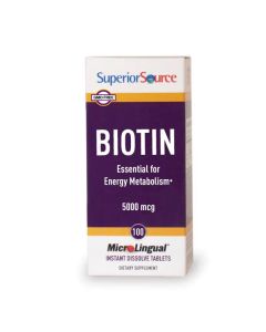 Superior Source Biotin 5000mcg 100t