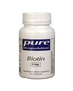 Pure Encapsulation BIOTIN 120 CAPS 8 mg