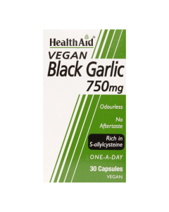 HealthAid Black Garlic 750mg 60C