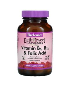 Bluebonnet B-12 Chewable 1000mcg 60 Capsules Raspberry