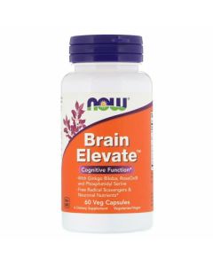 NOW Brain Elevate 60Veg Caps