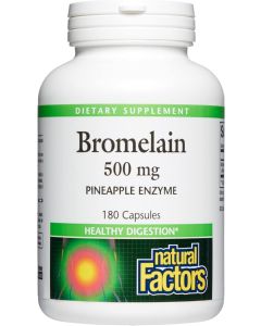 Natural Factors Bromelain 500mg 180c