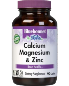 BlueBonnet Calcium Magnesium Zinc 90 Caplets 		