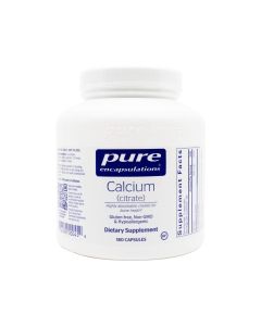 Pure Encapsulation Calcium Citrate 180C