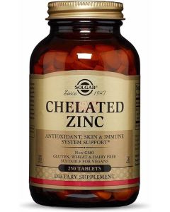 Solgar Chelated Zinc 250 Tablets