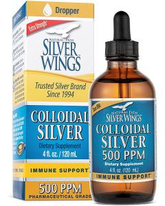 Natural Path Colloidal Silver 500PPM 4.oz