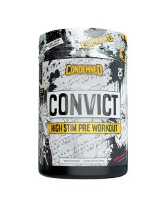 Condemned Labs CONVICT HIGH STIM PRE WORKOUT WATERMELON