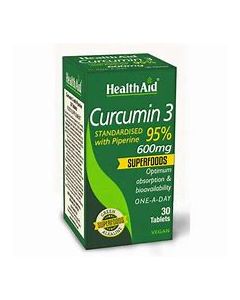 HealthAid Curcumin 3 600mg 30t