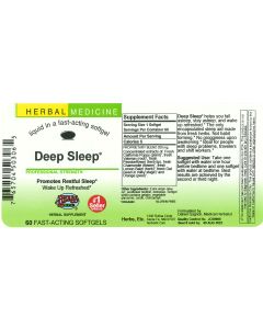 Herbs Etc. Deep Sleep 60 Softgels 		