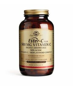 Solgar Ester-C Plus 500mg 250 Vegetarian Capsules 